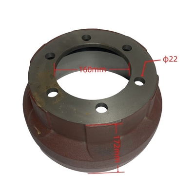 Stalowy bęben hamulcowy dla FD30Z5/T6 FB30 CPC D 30-35 FD30-35 24453-02131 Długa żywotność