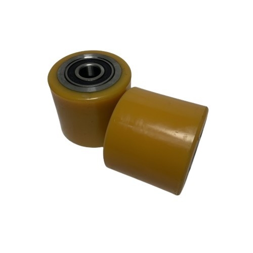 Zakład produkcyjny 80*70mm 6204 łożysk koło ładunkowe PU dla ciężarówki palet Linde