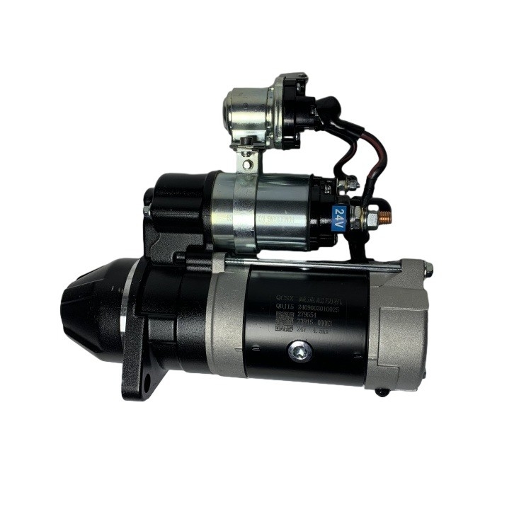 Top- 24V 4.5KW Starter QDJ2519E-P dla części silników wysokoprężnych QUANCHAI 495/498/4C5/4C6 2409003010025
