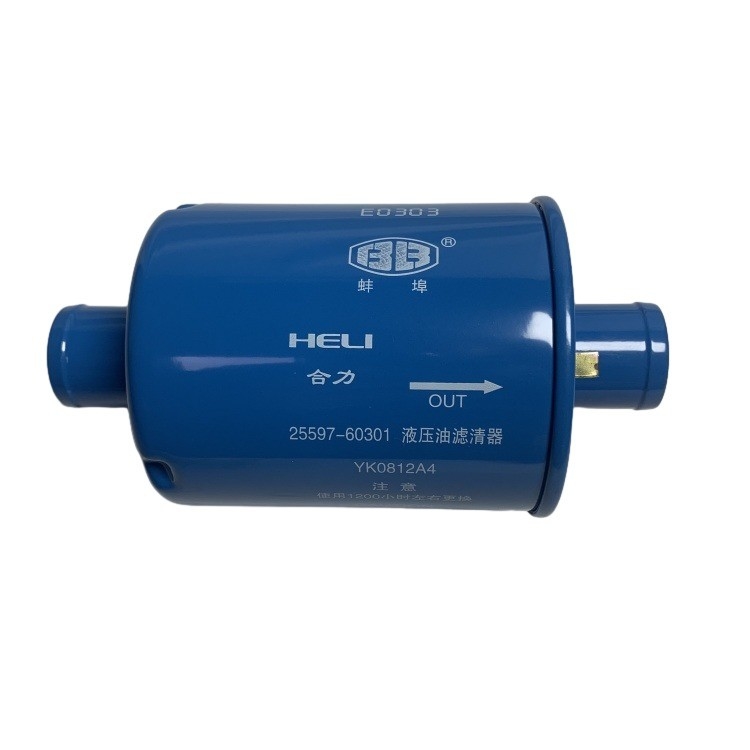 Części zamienne dla wózka widłowego 25597-60301 YK0812A4 Filtr hydrauliczny oleju gwarantowany i zaprojektowany