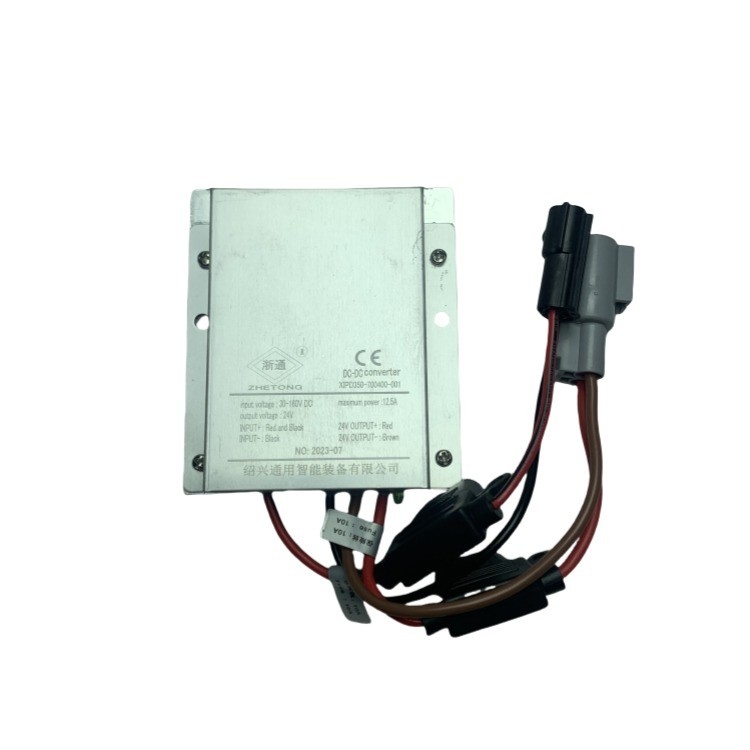 Biały konwerter prądu stałego 24V dla XIPD350 z OEM XIPD350-700400-001 Trwały i biały